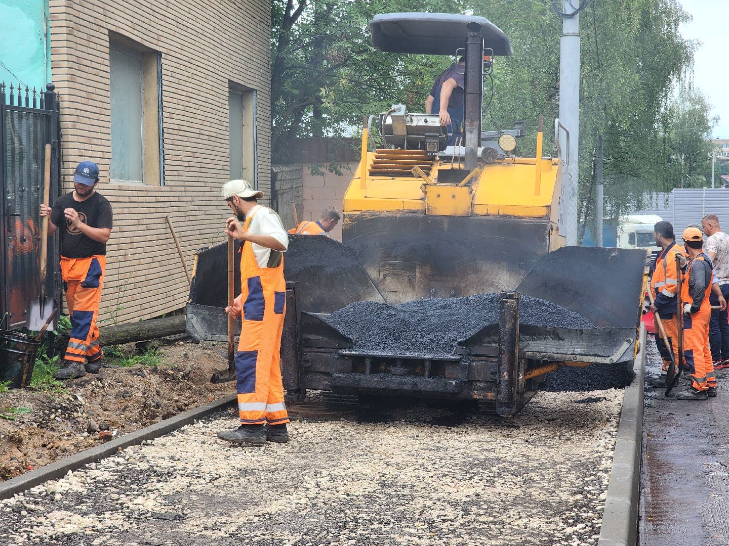 хотьково, сергиев посад, сергиево-посадский городской округ, благоустройство, дороги, елизаветинская больница, вокзал, пешеходная дорога, тротуар,