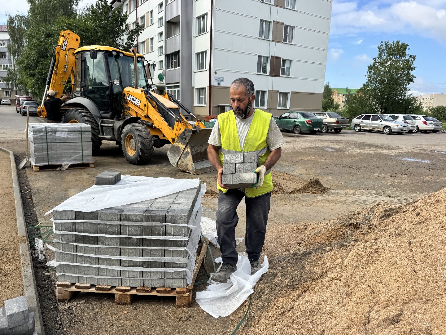 шаховская, благоустройство, сквер,