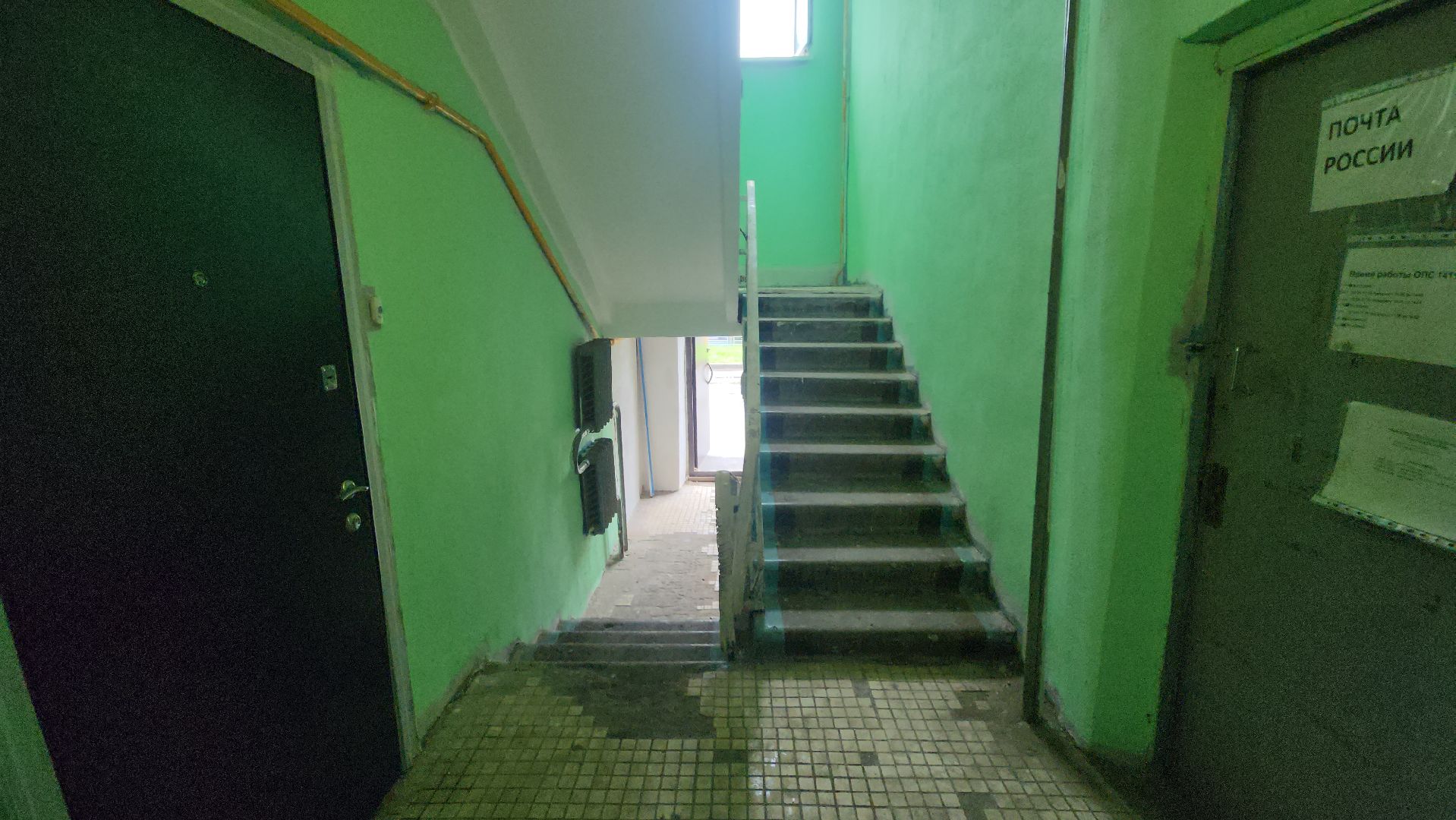 щёлково, ремонт подъезда, покраска стен,