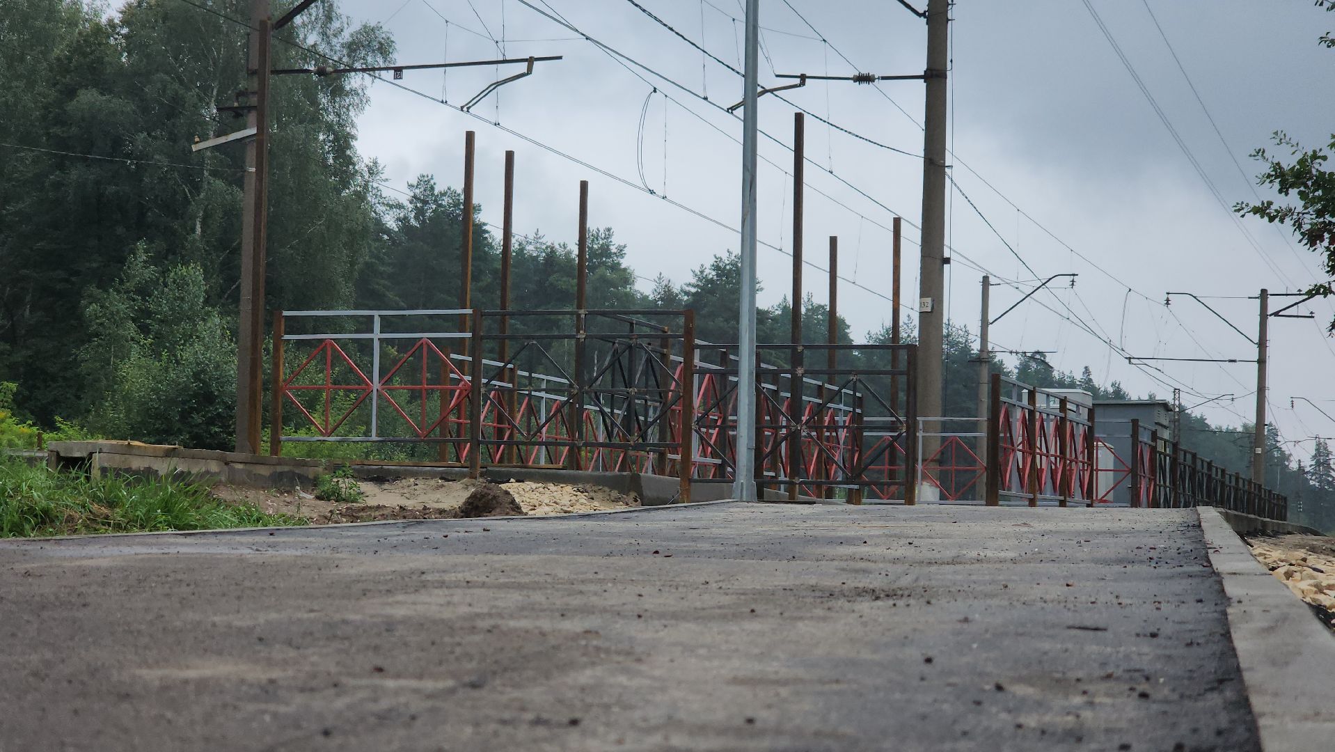 щёлково, Ремонт жд станции, Станция Осеевская,