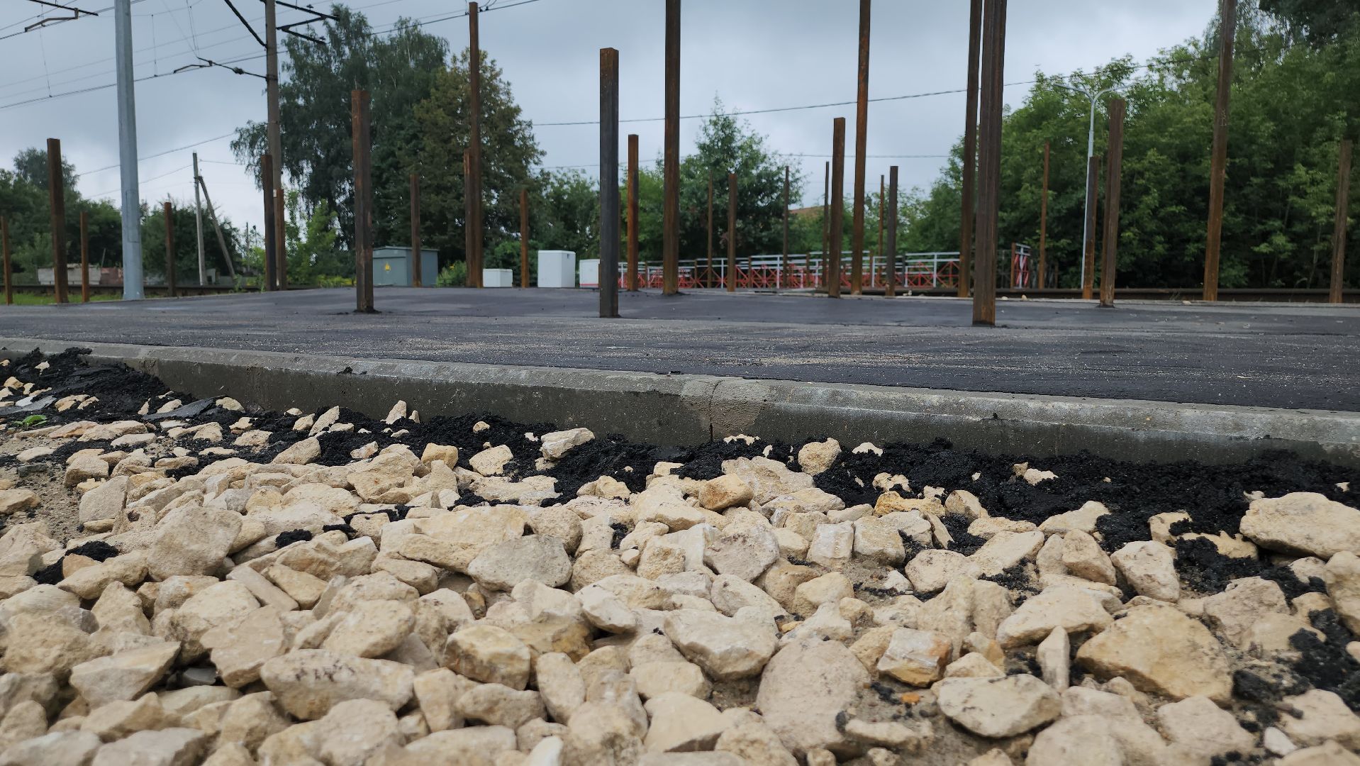 щёлково, Ремонт жд станции, Станция Осеевская,