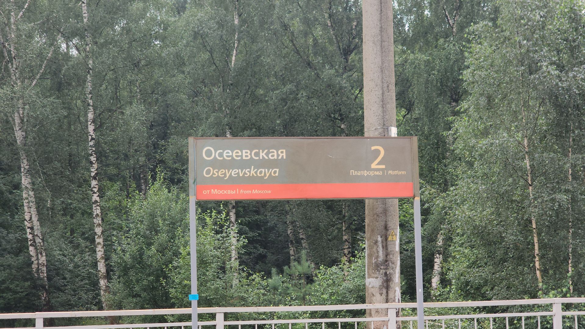 щёлково, Ремонт жд станции, Станция Осеевская,