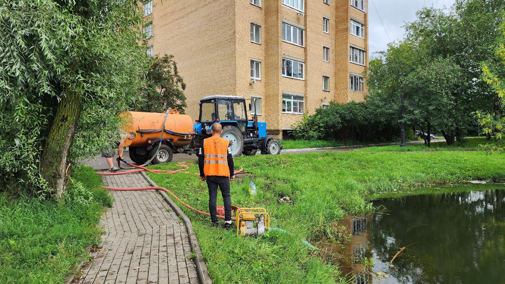 истра, ликвидация подтоплений, благоустройство,