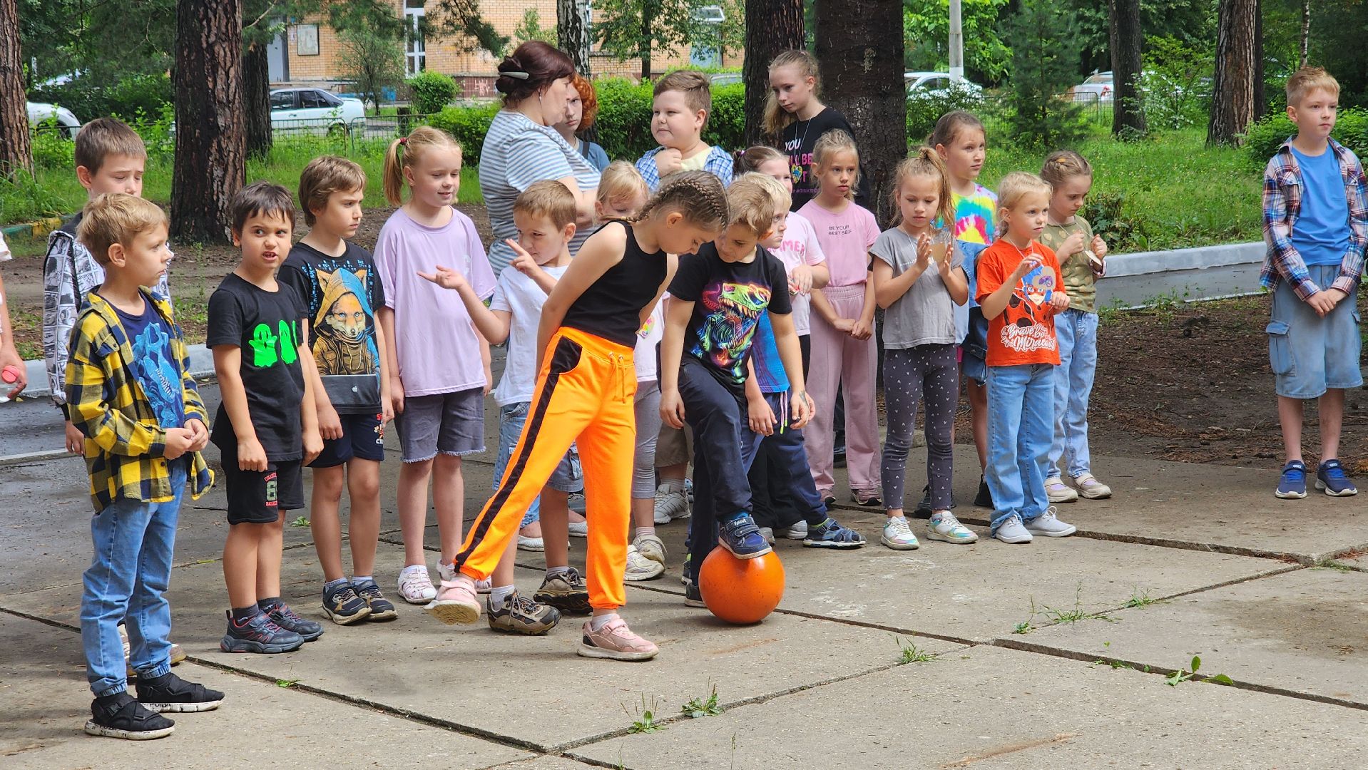 летняя досуговая площадка, протвино, дюц горизонт,