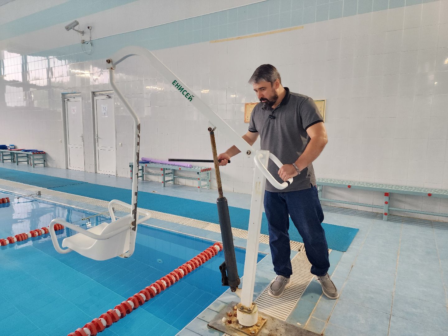 фрязино, бассейн, олимп, люди с овз, доступная среда,