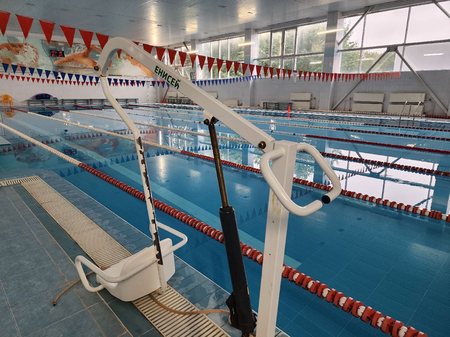 фрязино, бассейн, олимп, люди с овз, доступная среда,