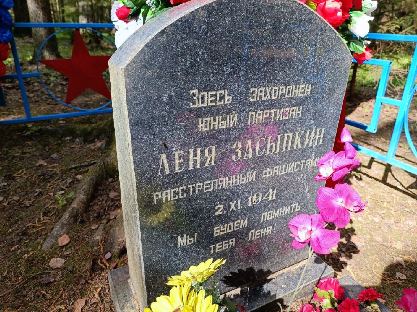 Можайск, Можайский городской округ, Подмосковье, Лёня Засыпкин, День Победы, пионер, партизан, герой, партизанские отряды, школьник