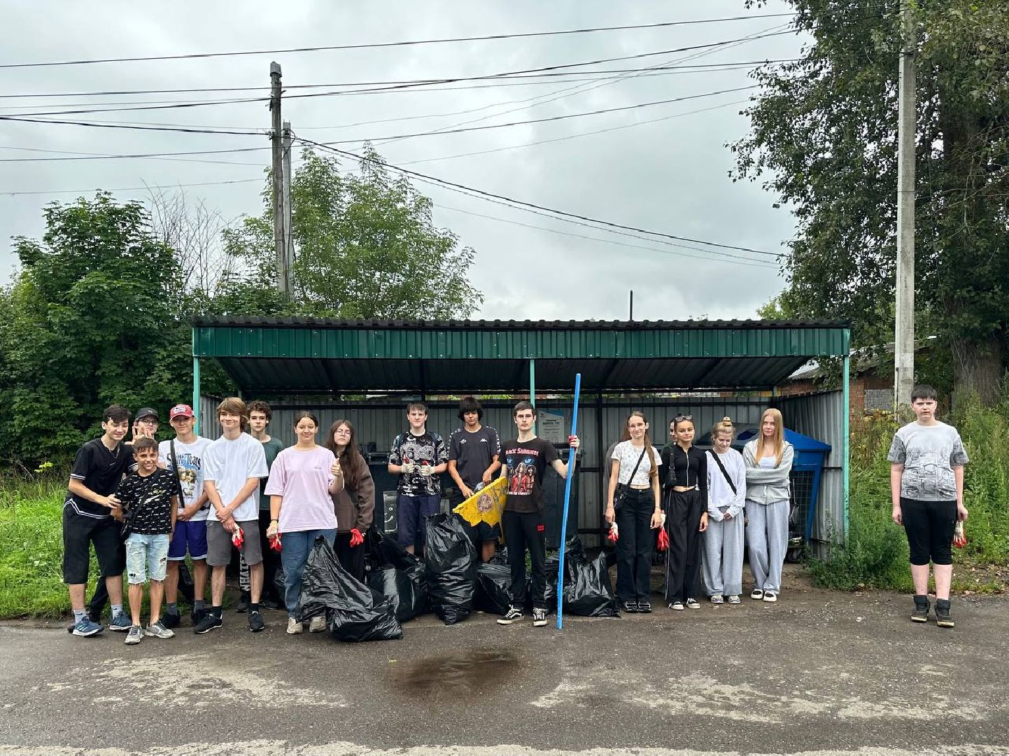 красноармейск, городской округ пушкинский, экологическая бригада, подростки, трудовое лето,