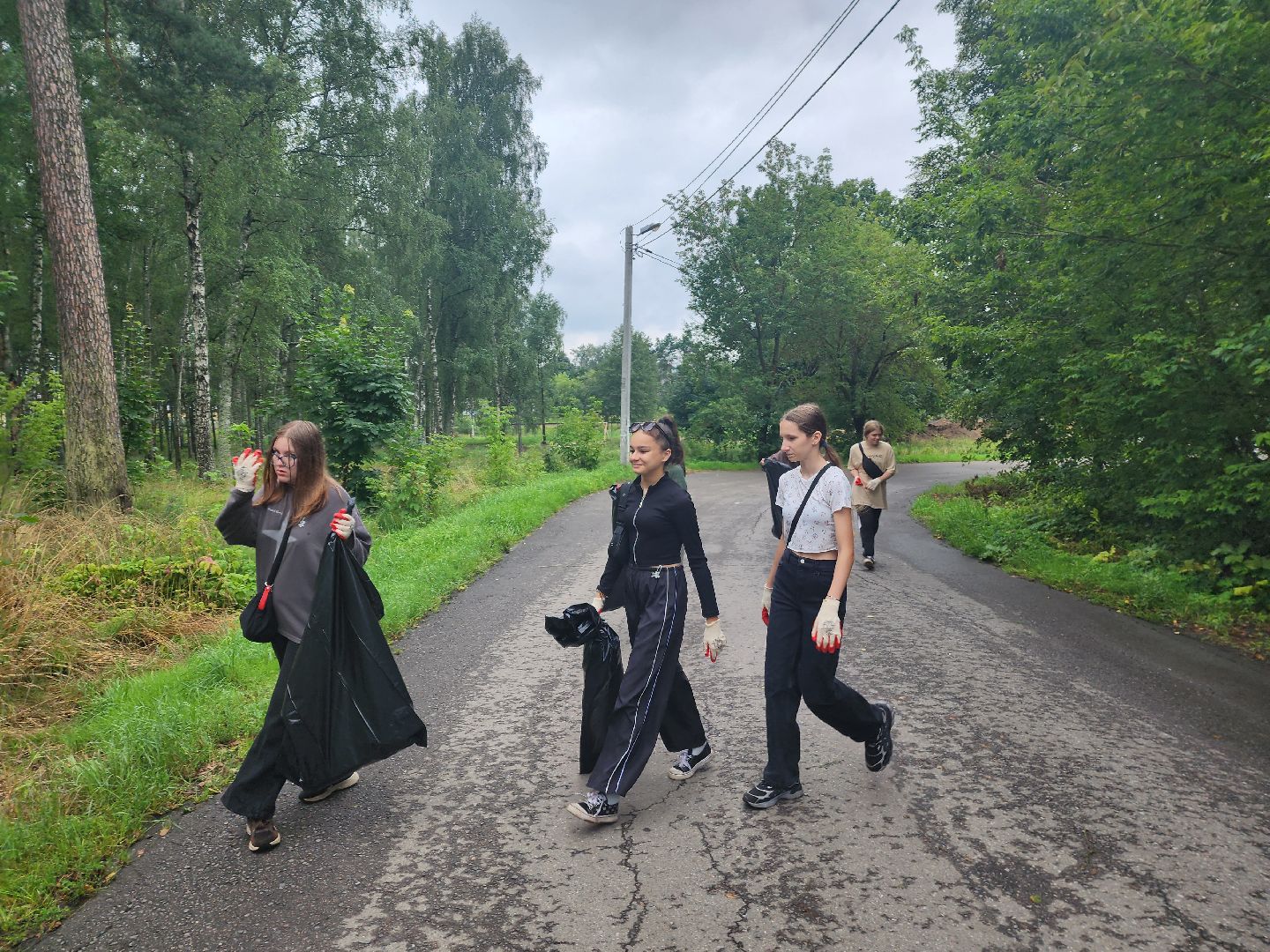 красноармейск, городской округ пушкинский, экологическая бригада, подростки, трудовое лето,