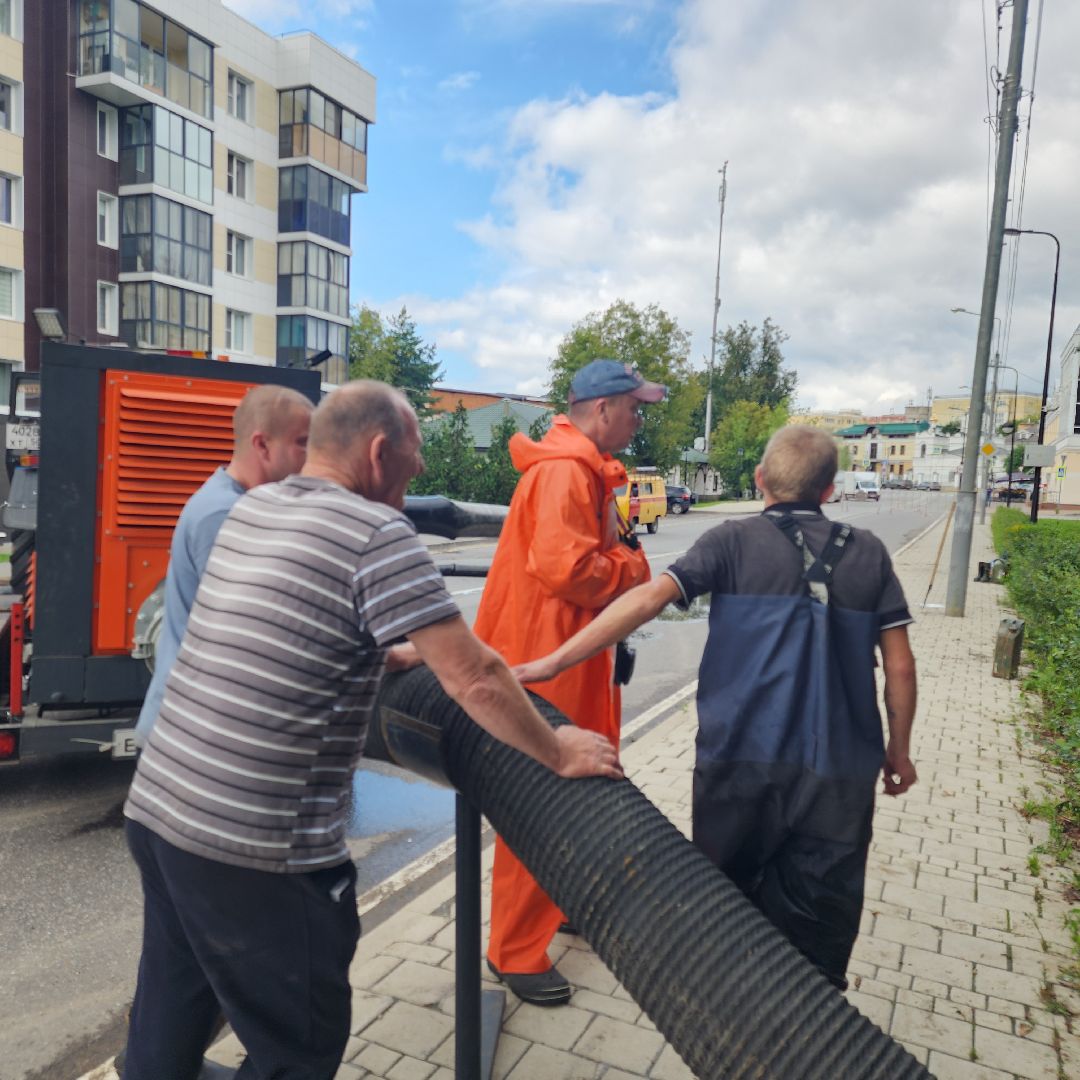 ЧП, Общество , Затопление , Звенигородские новости ,