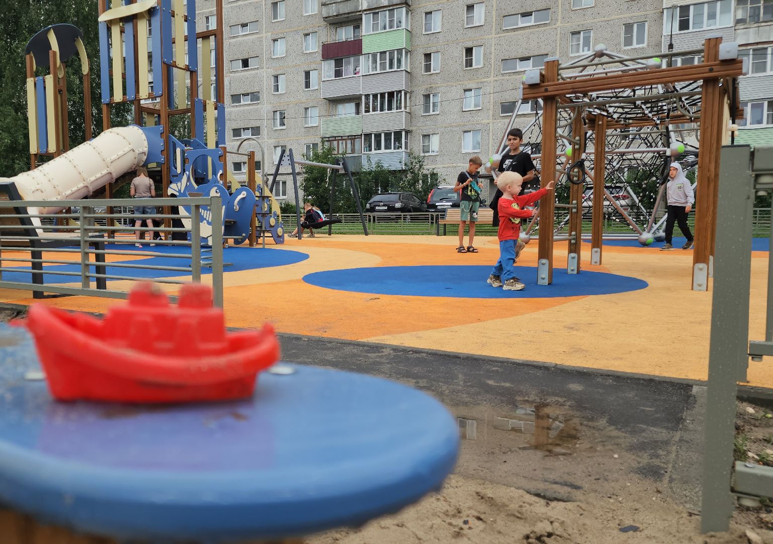 обновление детских площадок, орехово-зуево,