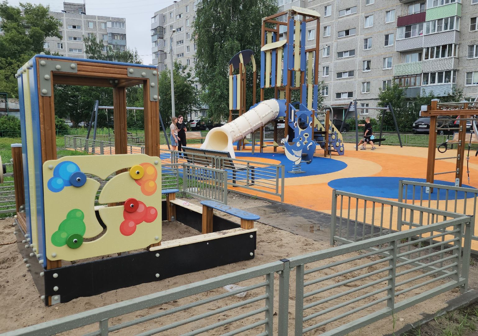 обновление детских площадок, орехово-зуево,