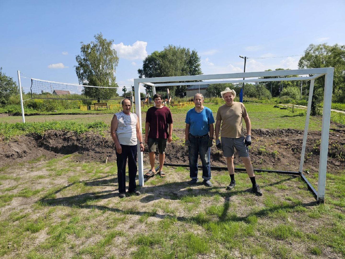 кашира, выездная администрация, елькино, спорт, детская площадка, досуг, благоустройство, староста,