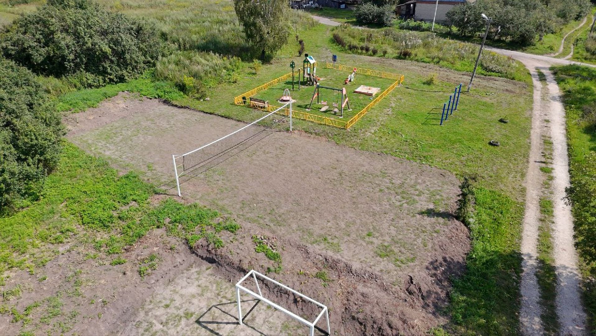 кашира, выездная администрация, елькино, спорт, детская площадка, досуг, благоустройство, староста,