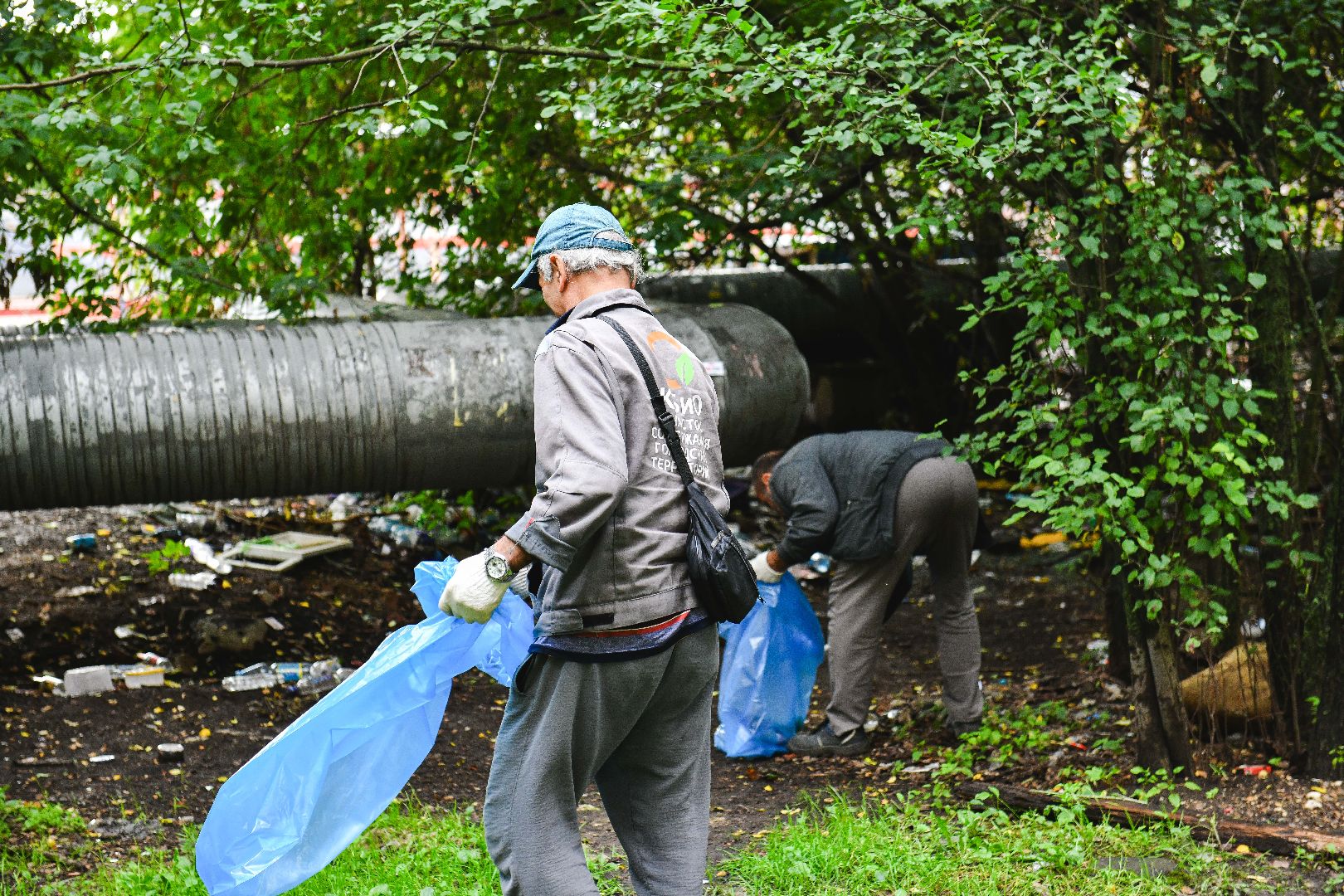 мусор, уборка, стекло, пластик,
