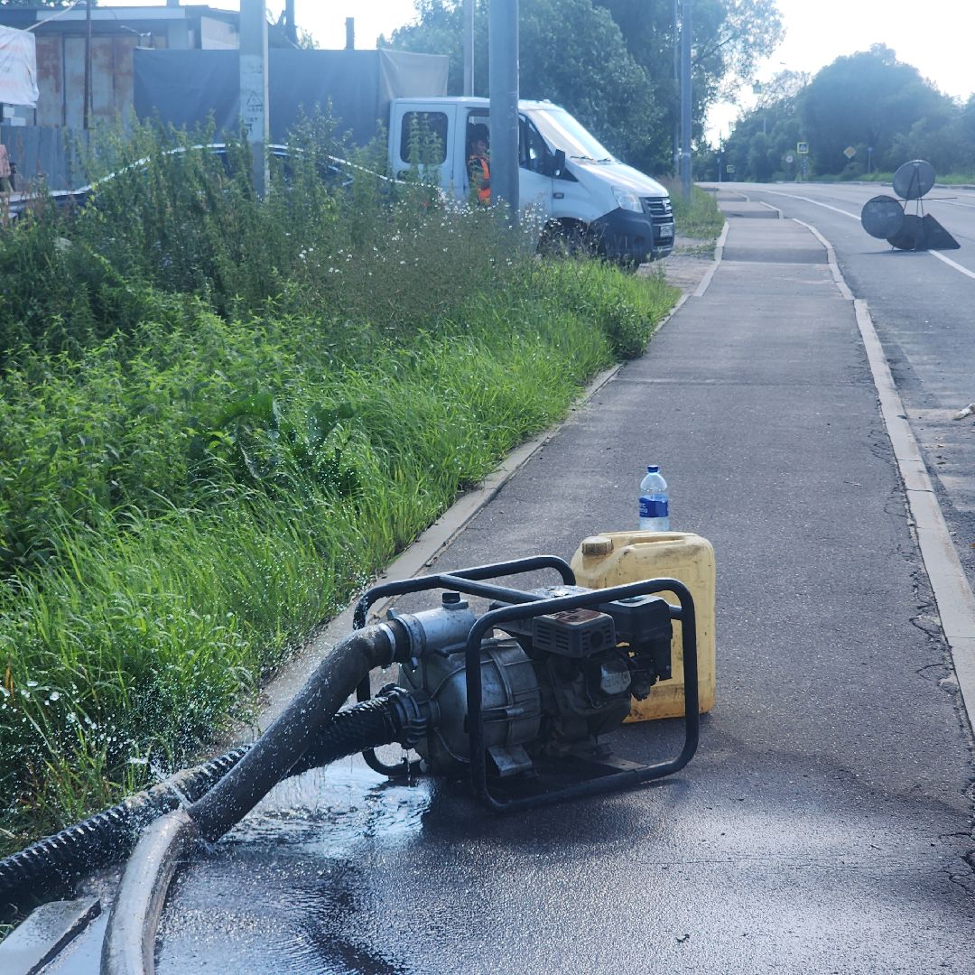 ЧП, Затопление ,  Общество , Автомобильные дороги ,