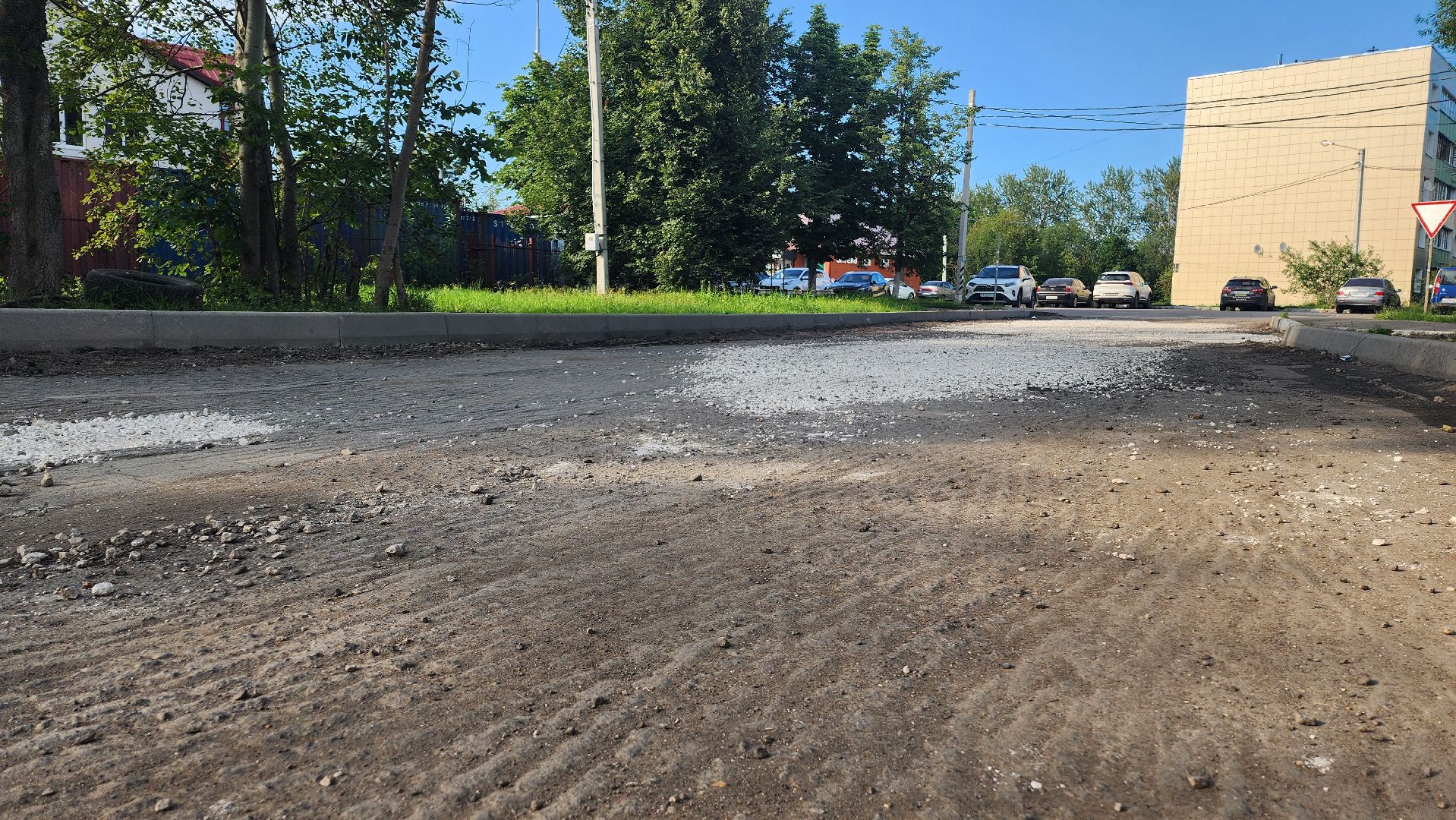благоуствойство, благоустройство двора, жкх, домодедово, подмосковье , комплексное благоустройство,