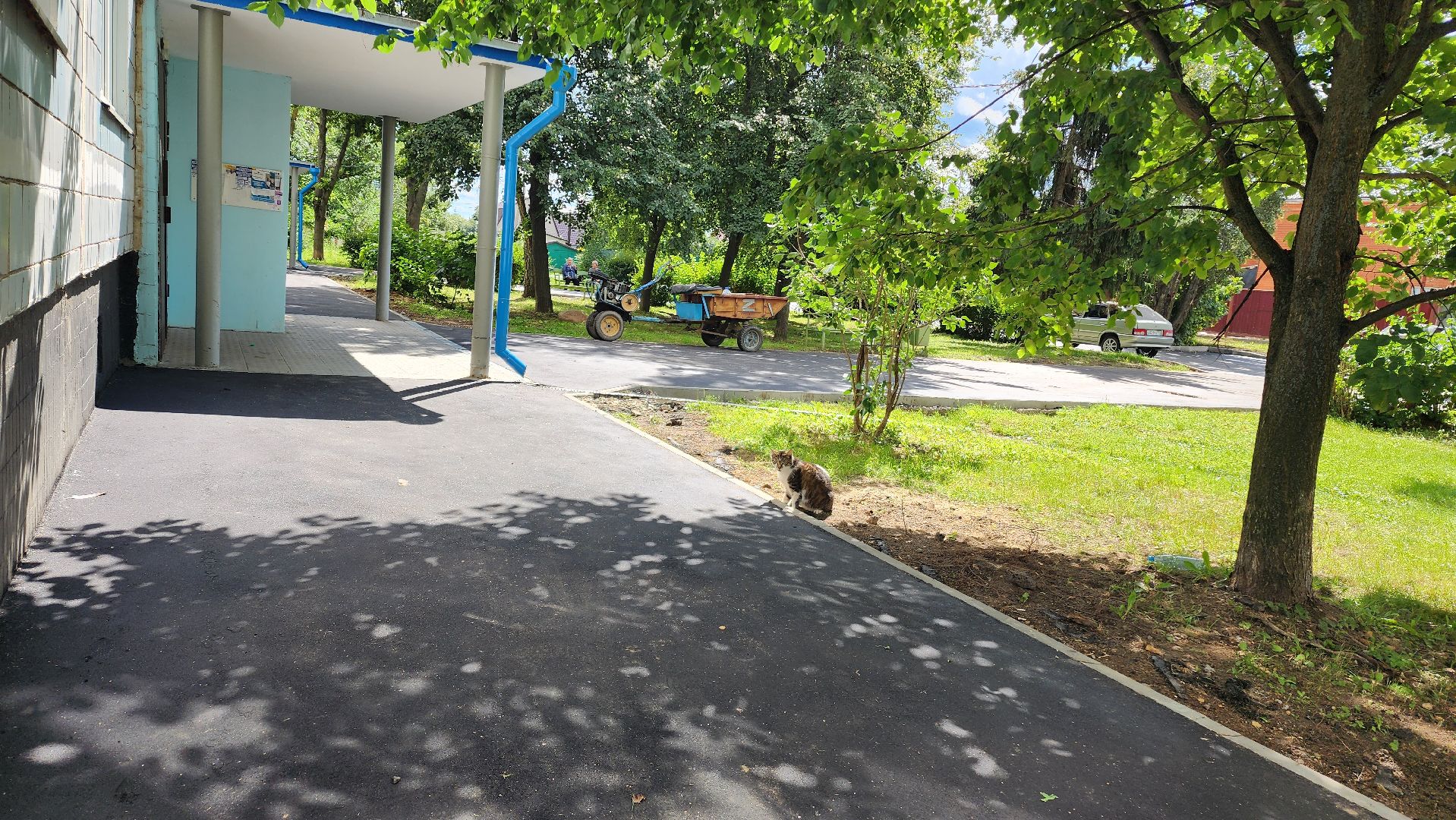 благоуствойство, благоустройство двора, жкх, домодедово, подмосковье , комплексное благоустройство,