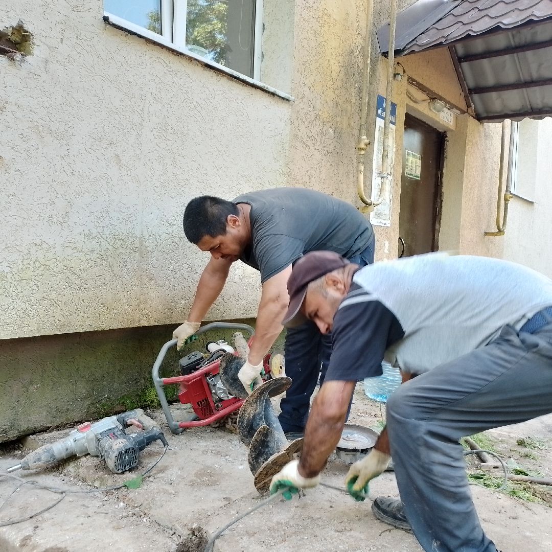 городской округ восход, благоустройство,жкх,подвал, ремонт входной группы,