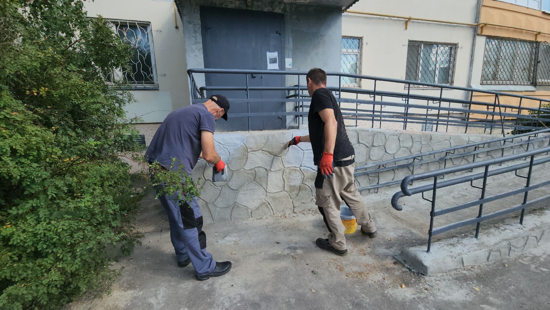 серпухов, ук добрый дом, ремонт пандусов, управляющая компания, жкх в серпухове, улица ворошилова,