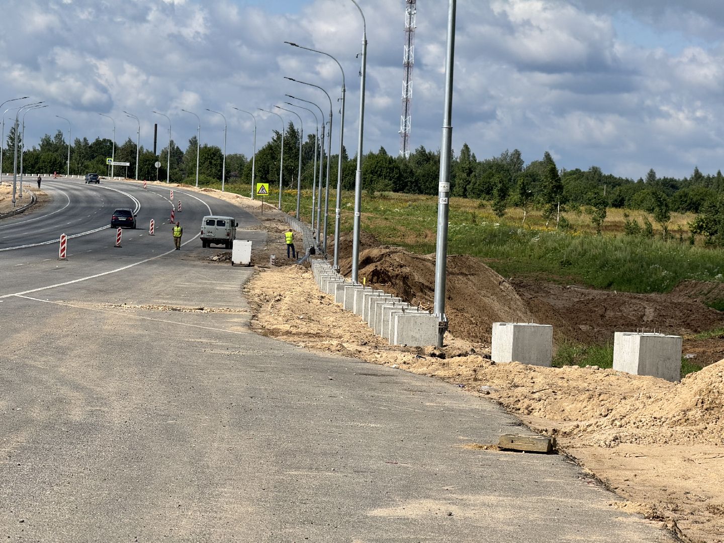 шаховская, м9 балтия, ремонт дороги, федеральная трасса,