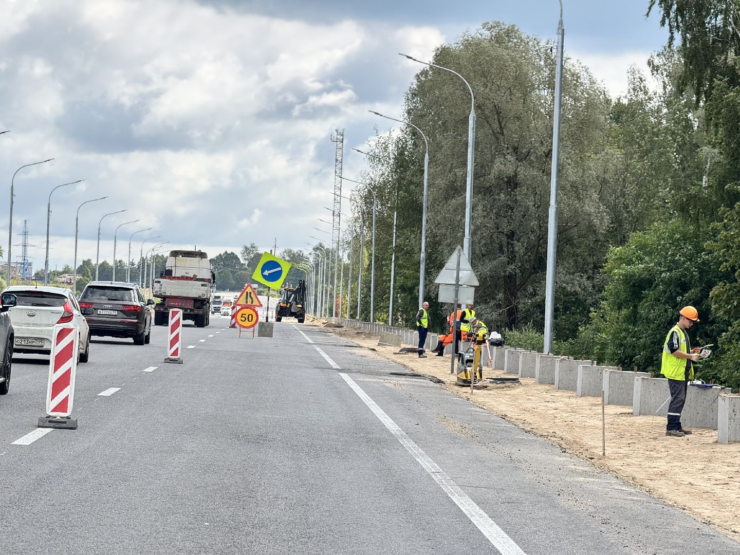 шаховская, м9 балтия, ремонт дороги, федеральная трасса,