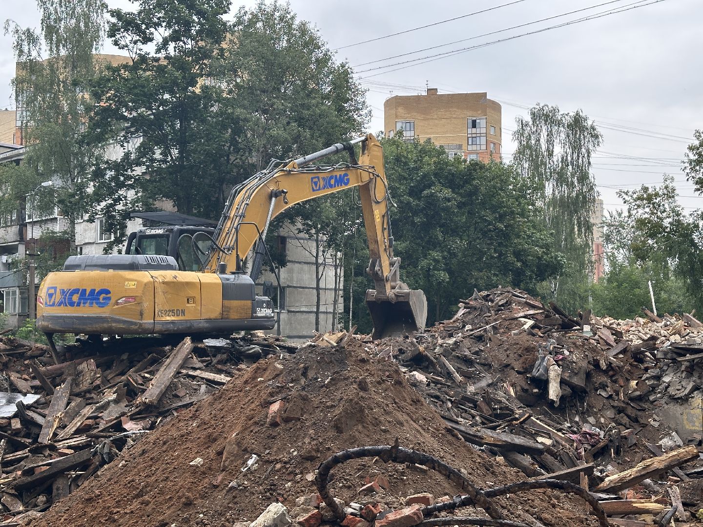 пушкинский городской округ, снос аварийного жилья, снос дома, пушкино,