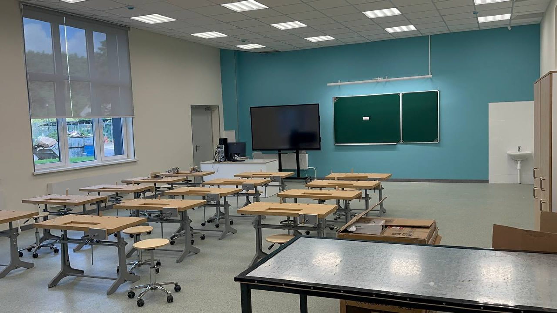 строительство школы, домодедово,