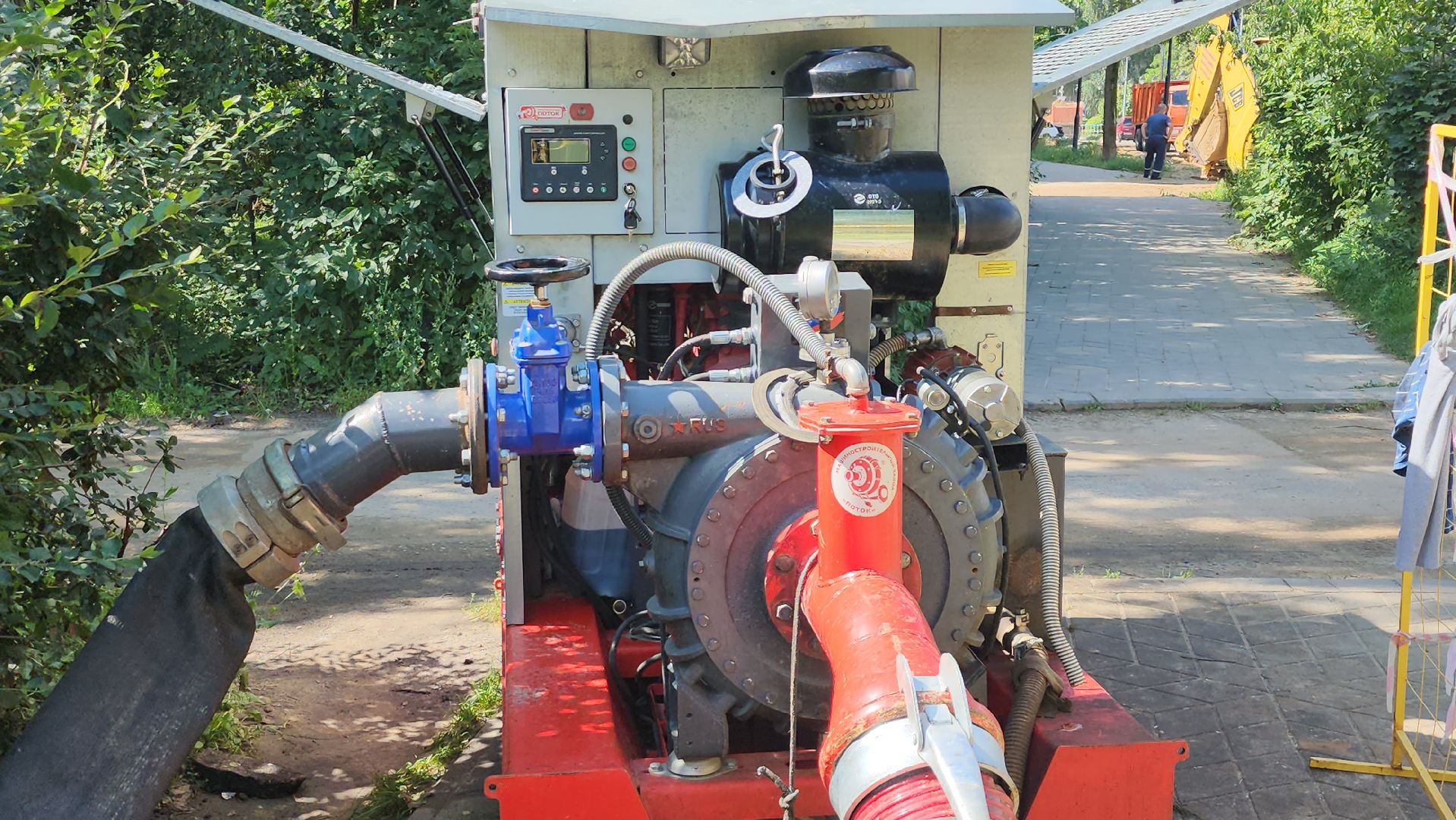 лосино-петровский, ремонт коллектора, замена труб,