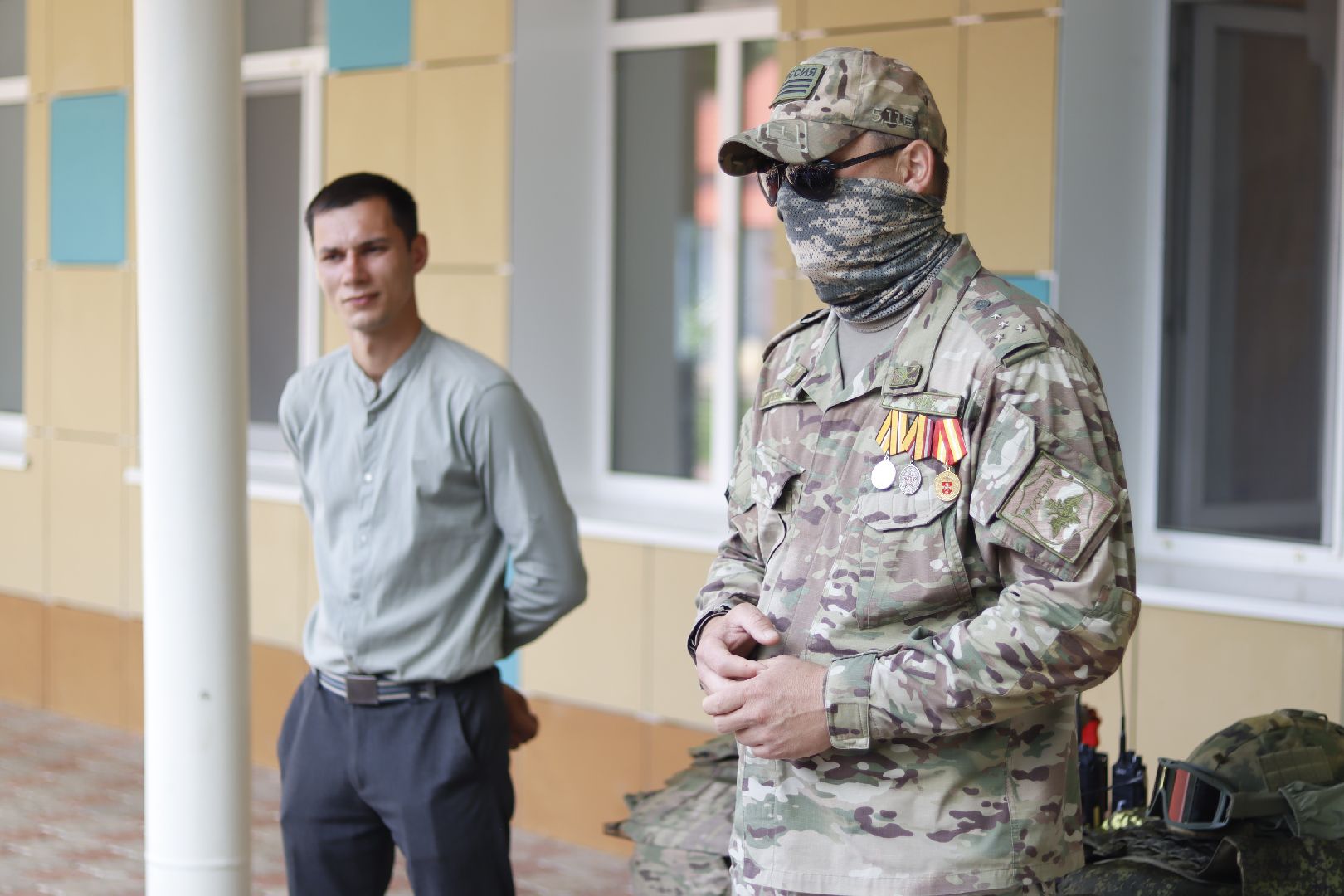 зарайск, урок мужества, дол осетр, патриотическая акция,