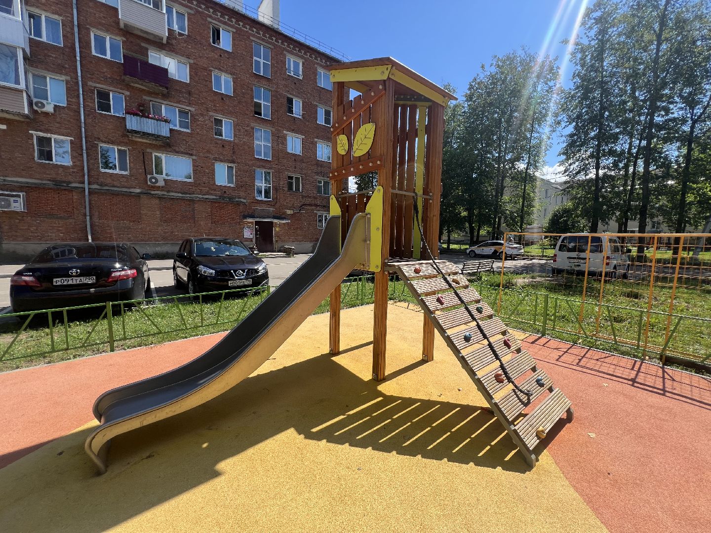 Запрудня, талдомский городской округ, детская  площадка,