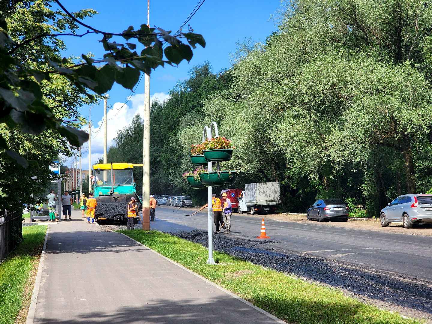 дубна, дороги, ремонт дорог,