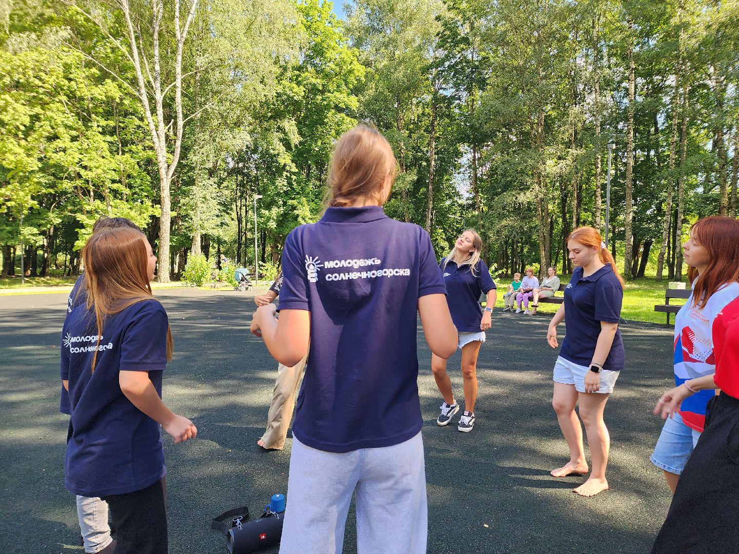 солнечногорск, лето , йога , молодежь ,