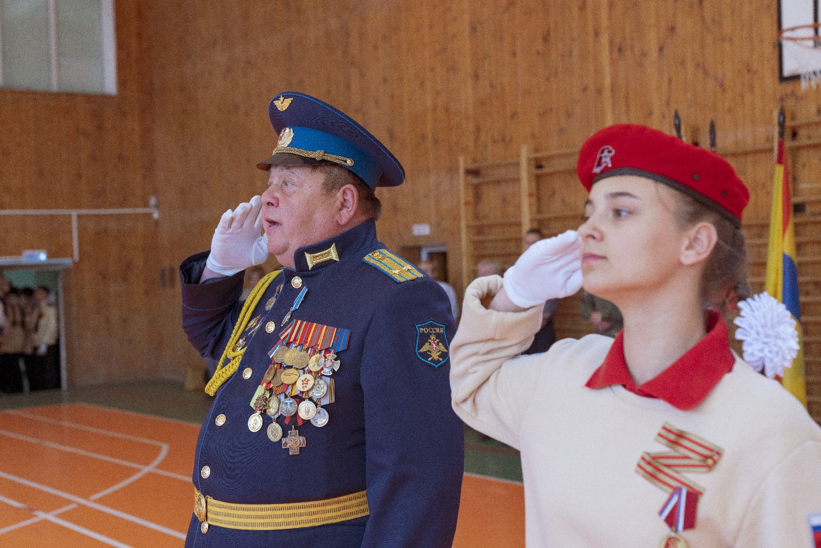 Смотр строя и песни, школа, Домодедово