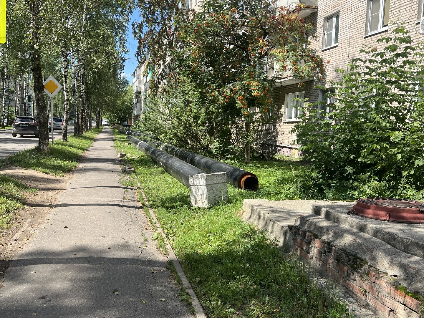 талдомский городской округ, Запрудня, теплосети,