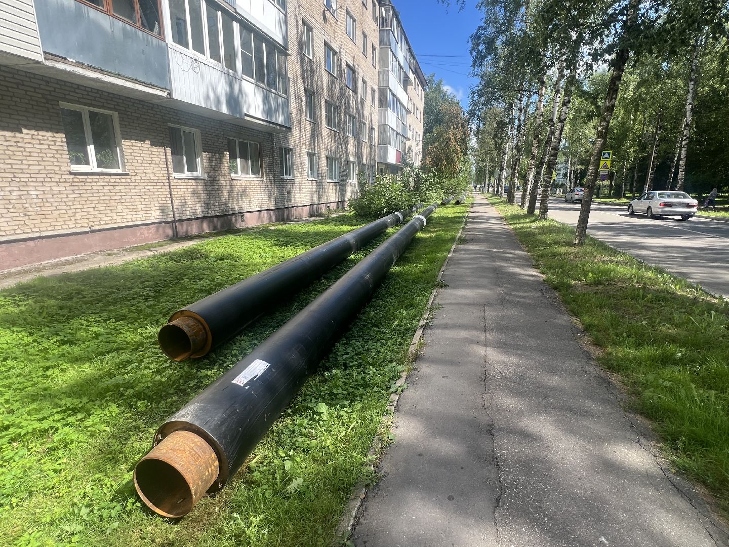 талдомский городской округ, Запрудня, теплосети,