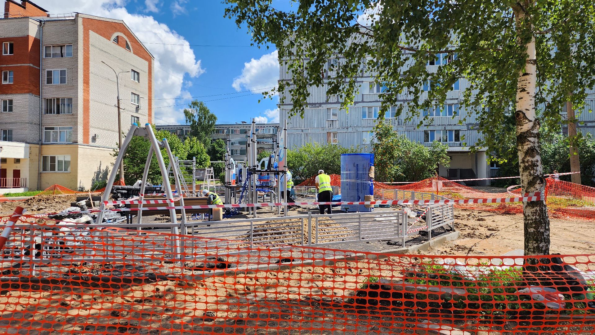 истра, детские игровые площадки, благоустройство,