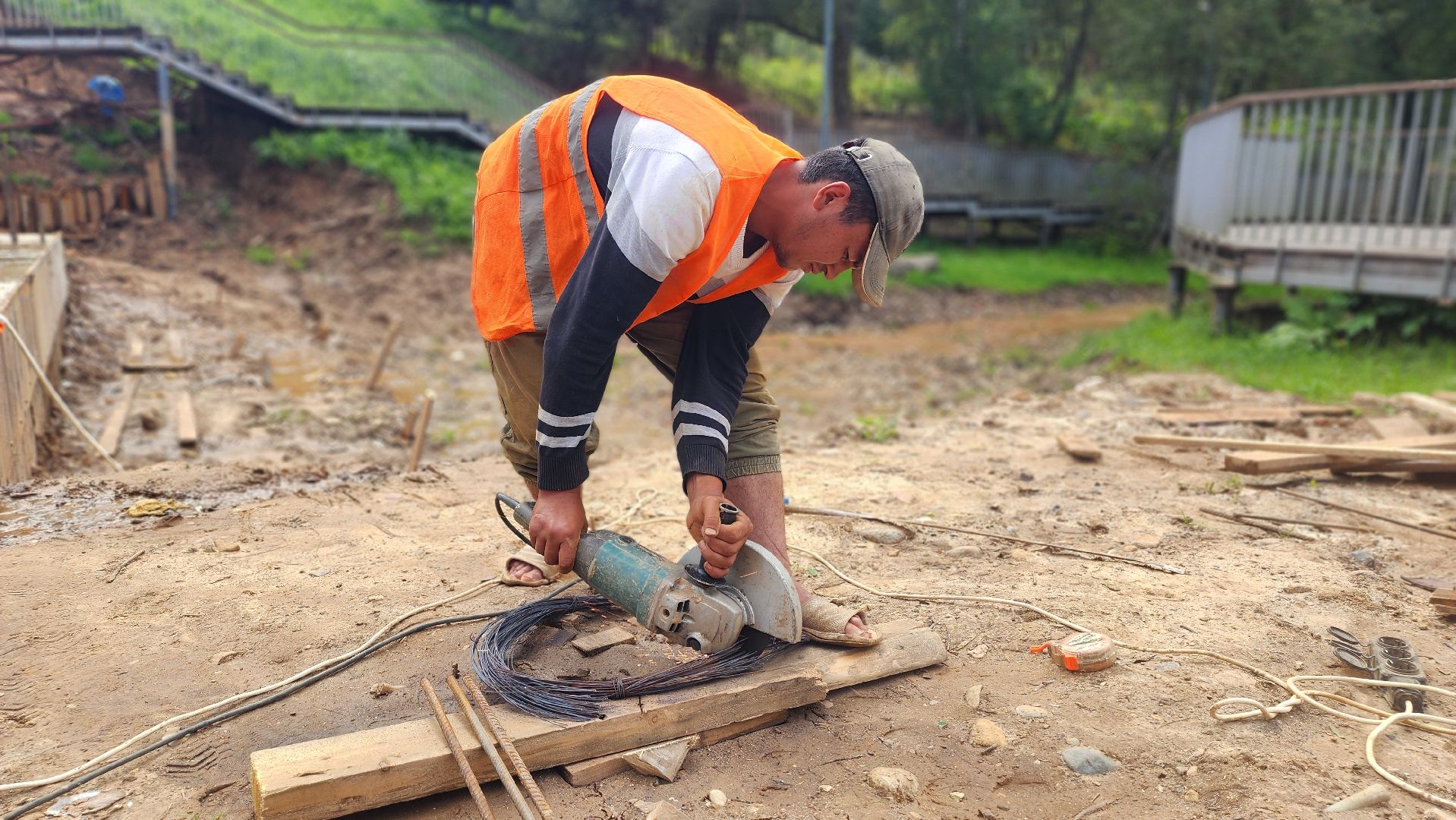 волоколамск, ремонт гидросооружения, плотина на реке городня,