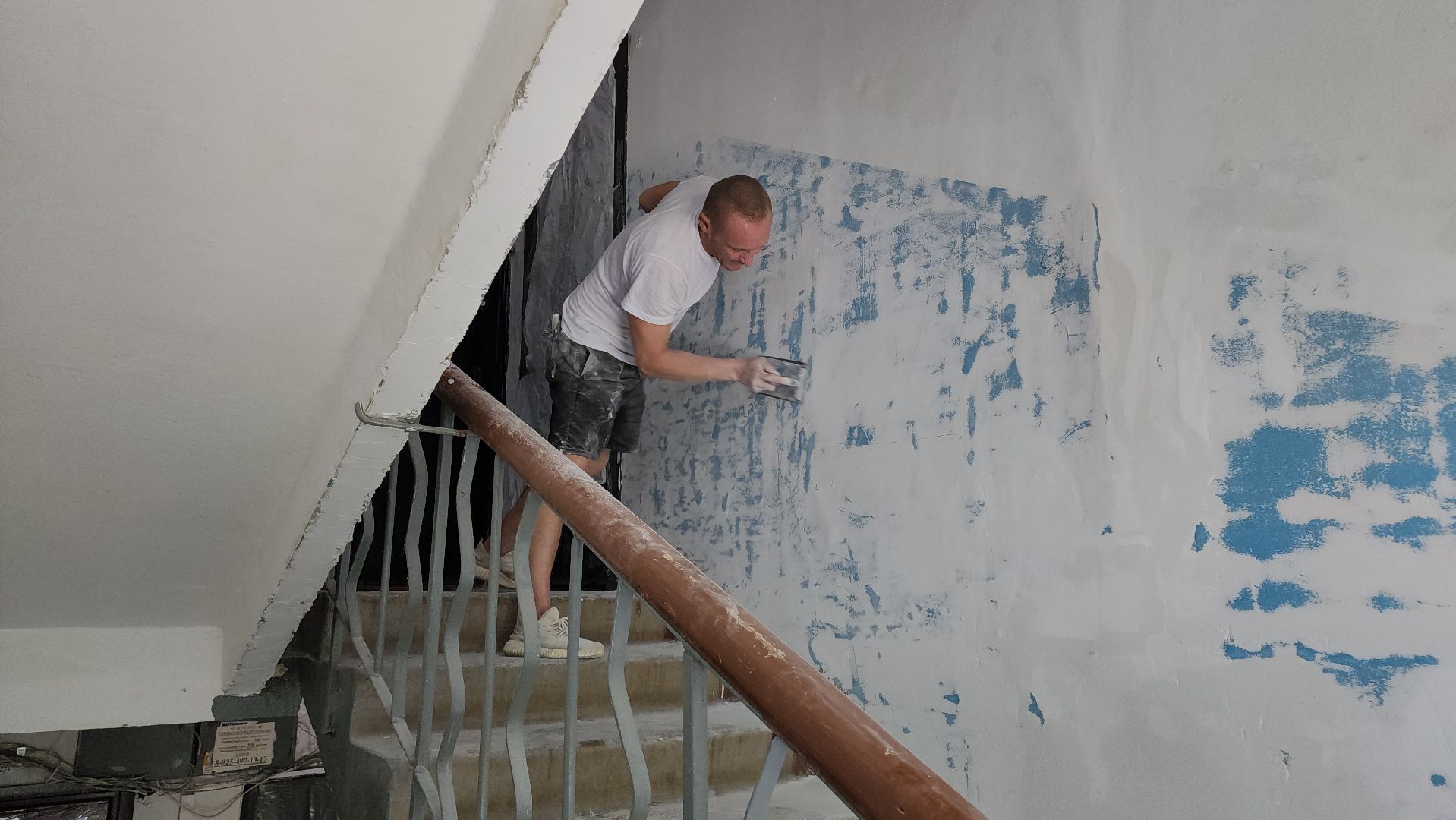 кашира, жкх, ремонт подъездов, места общего пользования, капитальный ремонт, управляющая компания, безопасный регион,