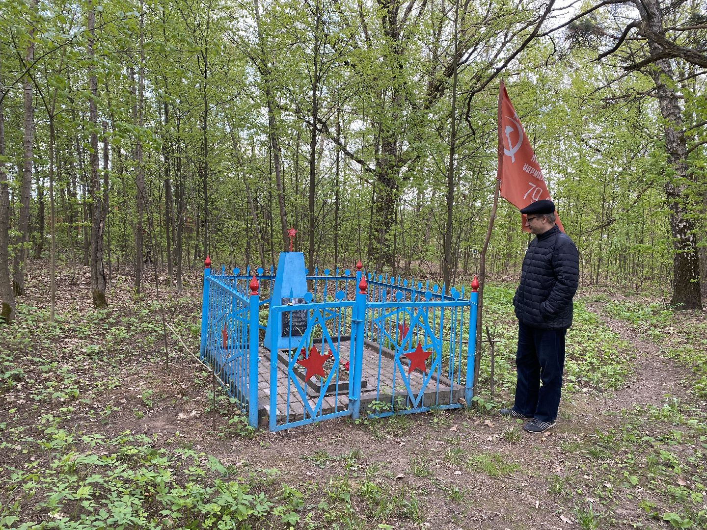 Чехов, могила солдата, подвиг, ВОВ, краевед