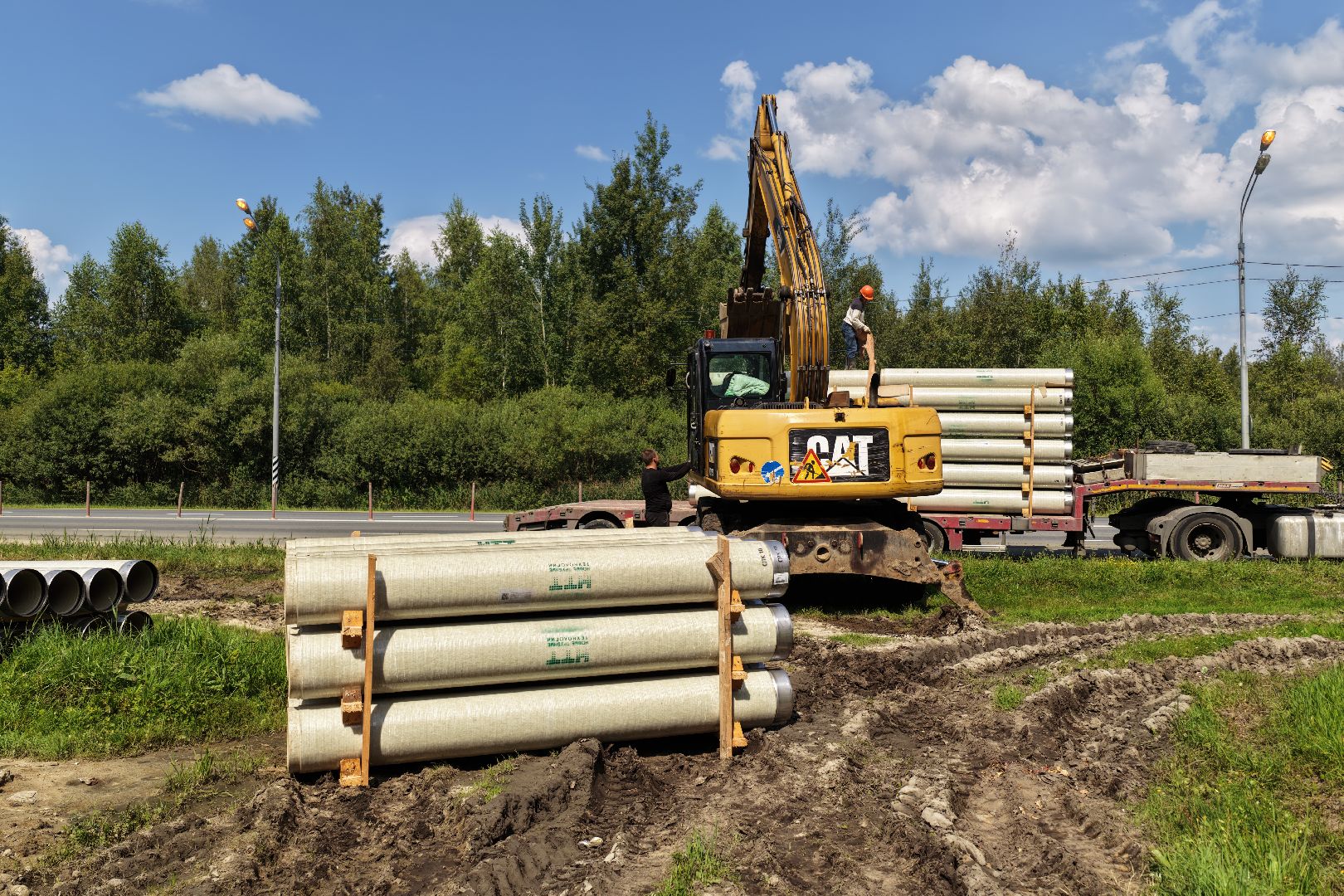 видео с коптера, ремонт коллектора,