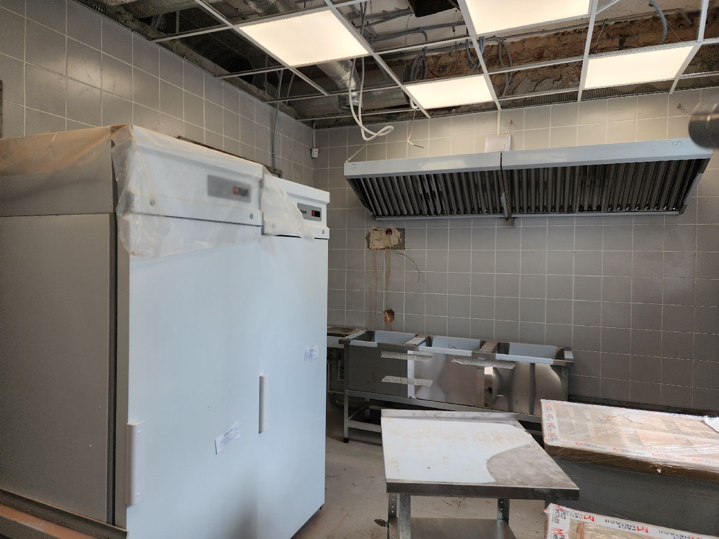 красноармейск, городской округ пушкинский, капремонт школы, пищеблок,