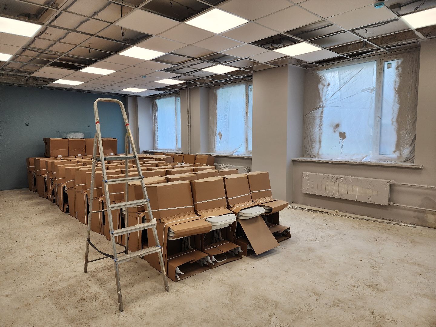 красноармейск, городской округ пушкинский, капремонт школы, пищеблок,