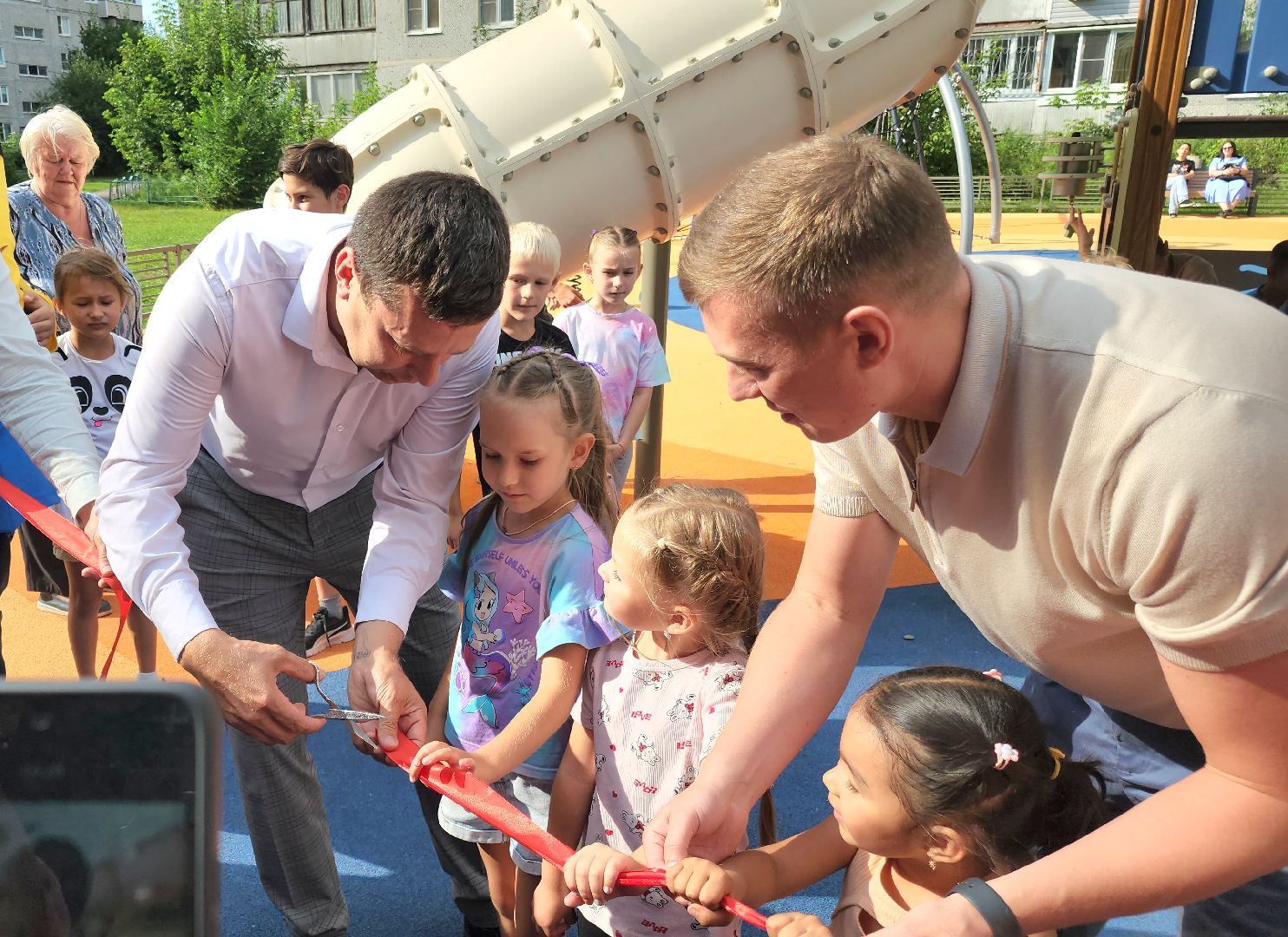 обновление детских площадок, орехово-зуево,