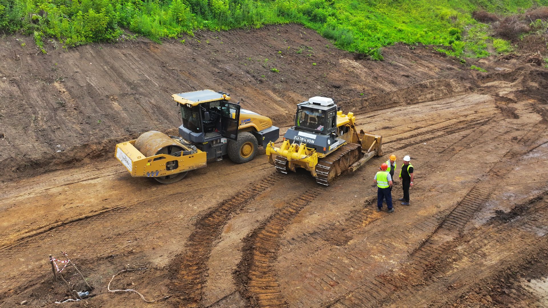 видео с коптера, новый мост в дмитрове, мост через канал имени москвы,