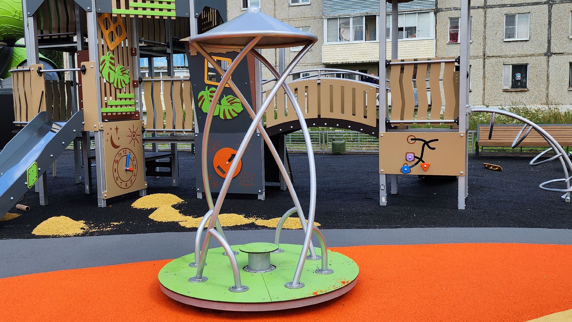 луховицы, губернаторская детская площадка, орешково, благоустройство,