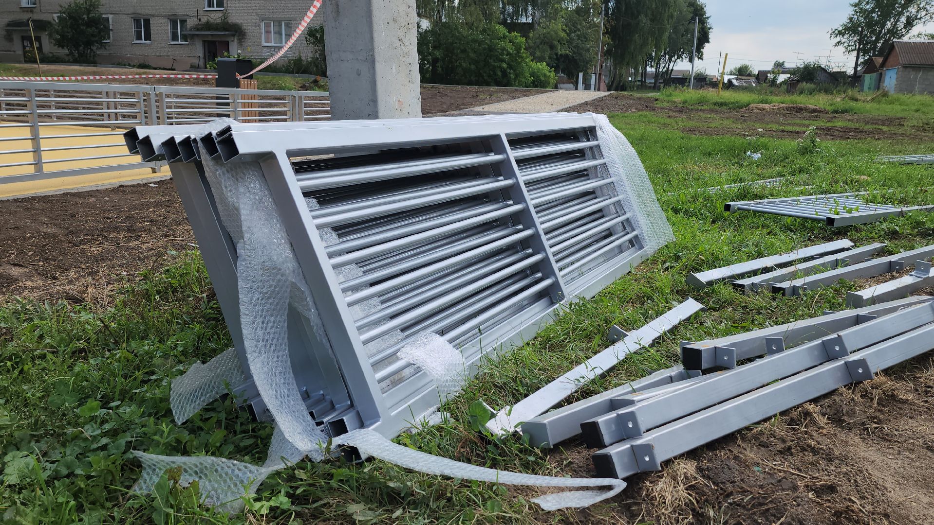 луховицы, губернаторская детская площадка, орешково, благоустройство,