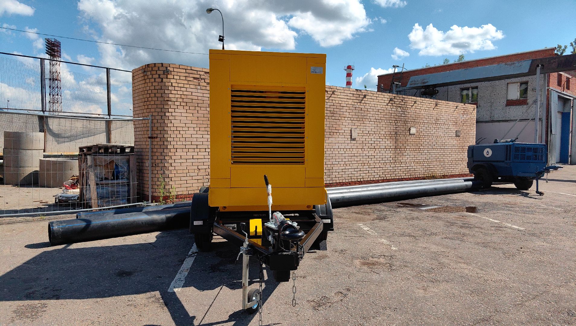 мотопомпа, водоканал, парк, канализация, стоки,