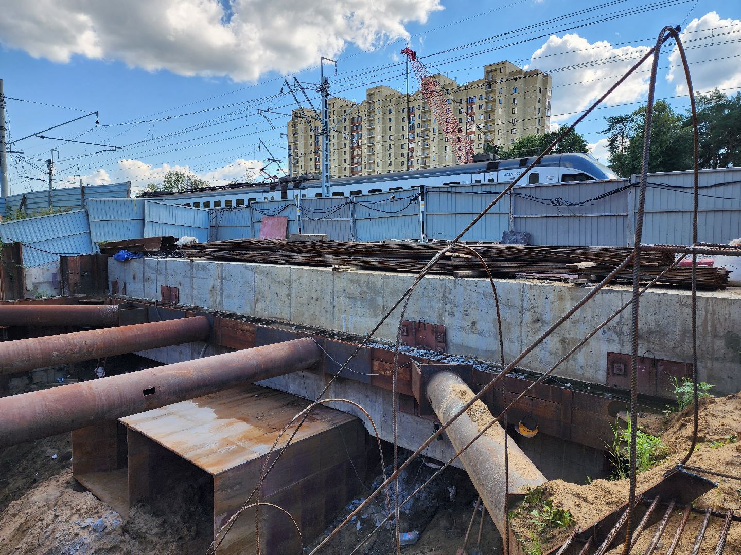 раменское, строительство, путепровод быково, подземный пешеходный переход в удельной,