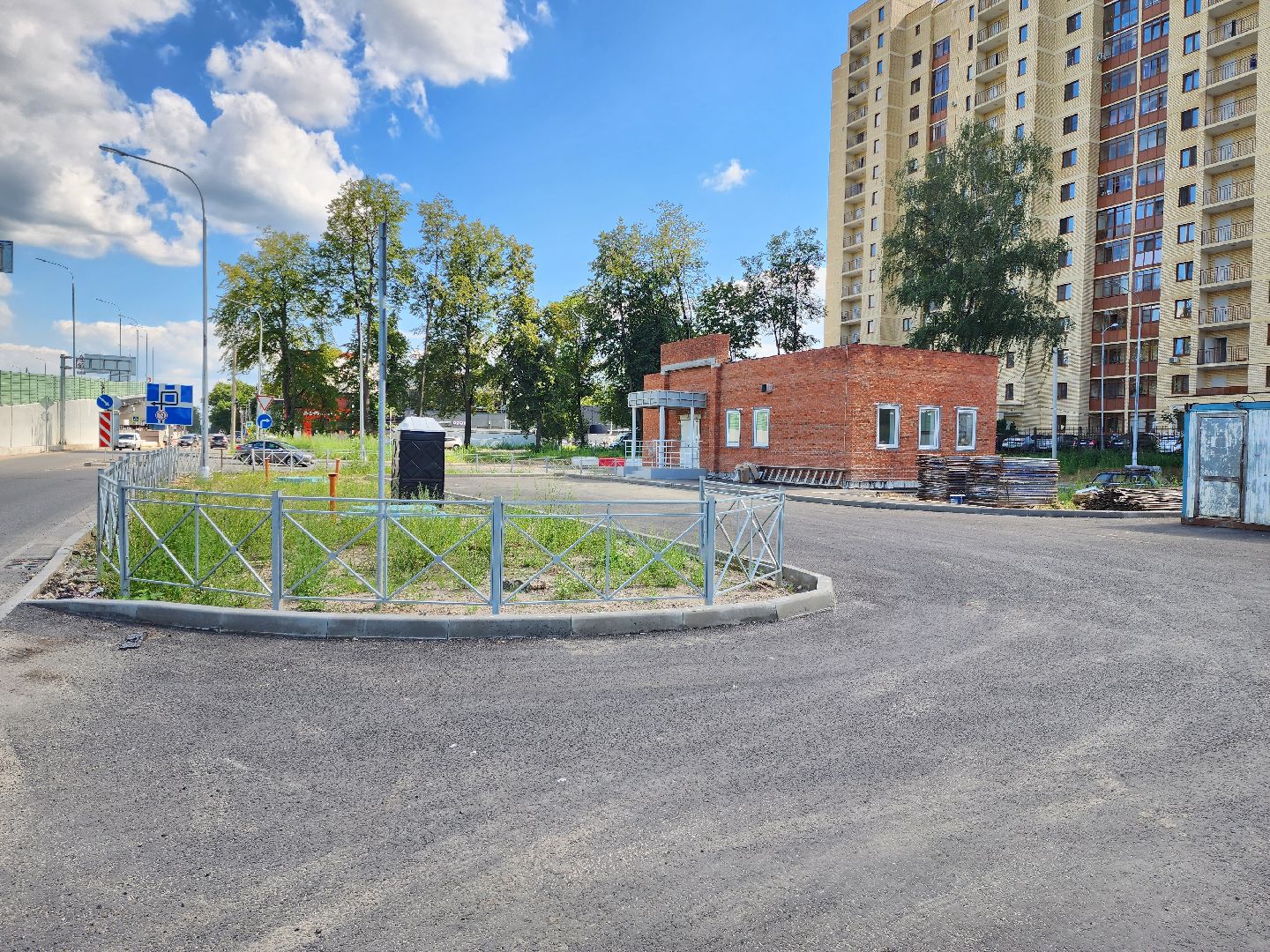 раменское, строительство, путепровод быково, пункт обеспечения транспортной безопасности ,